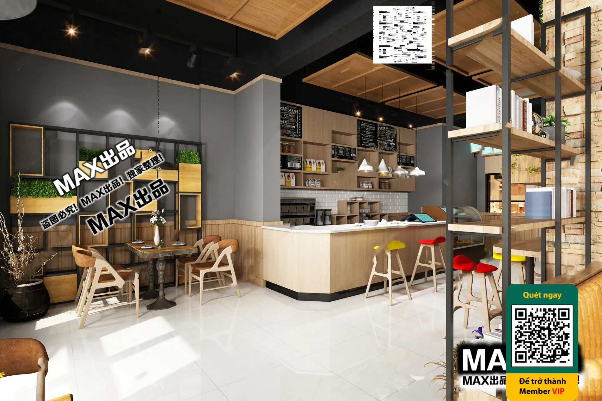 OTHER MODELS - SHOP - VRAY / CORONA - 3D MODEL - 4632