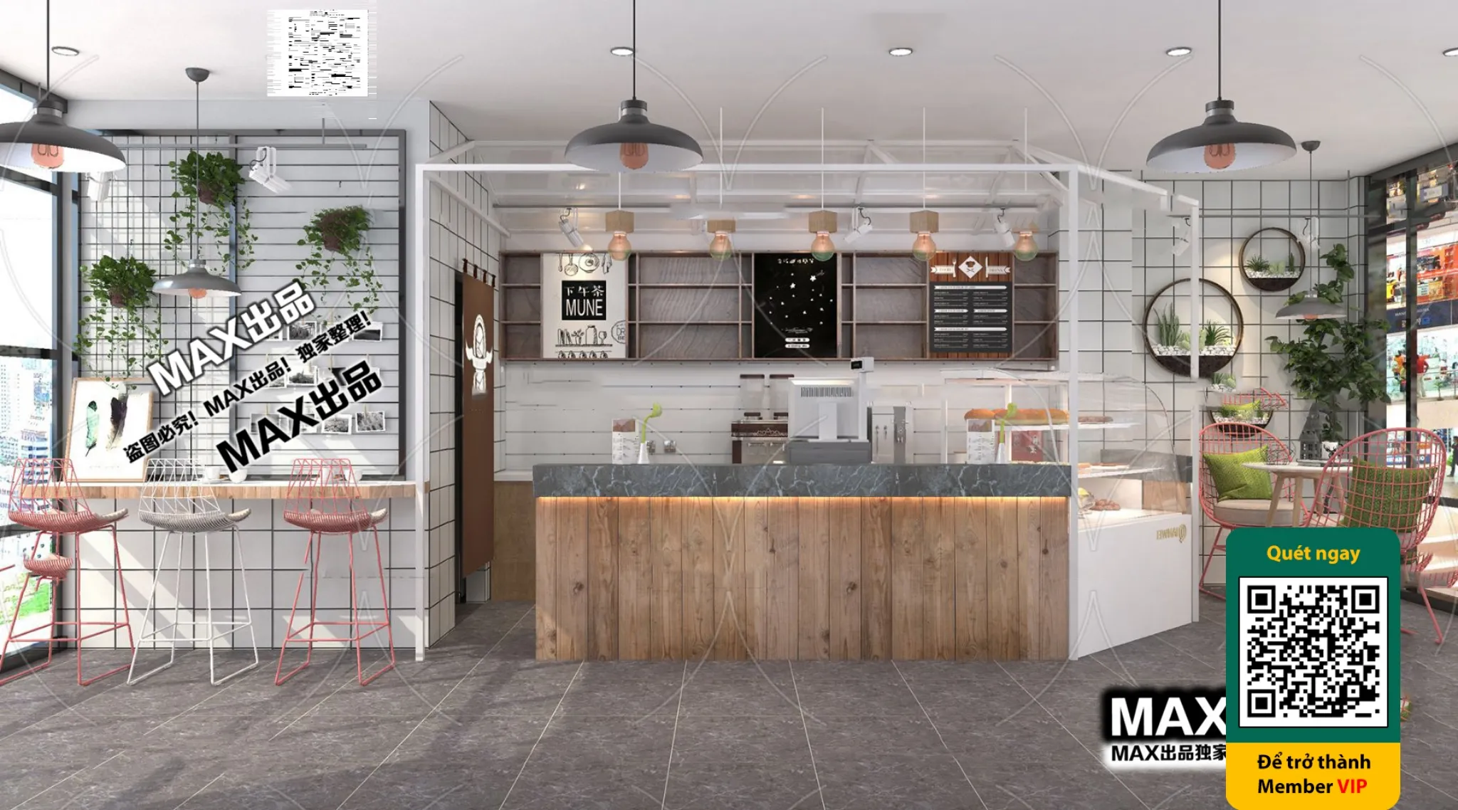 OTHER MODELS - SHOP - VRAY / CORONA - 3D MODEL - 4635