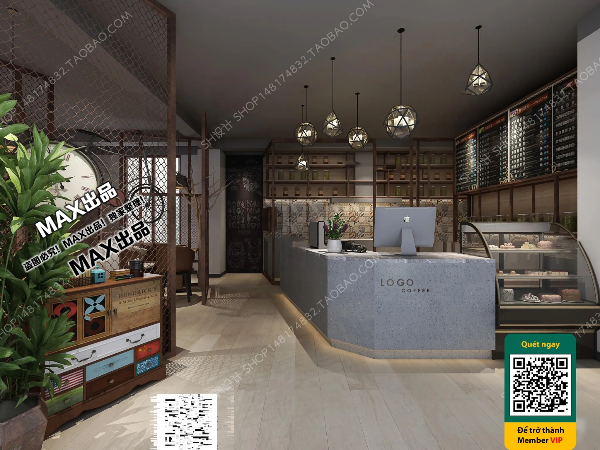 OTHER MODELS - SHOP - VRAY / CORONA - 3D MODEL - 4640