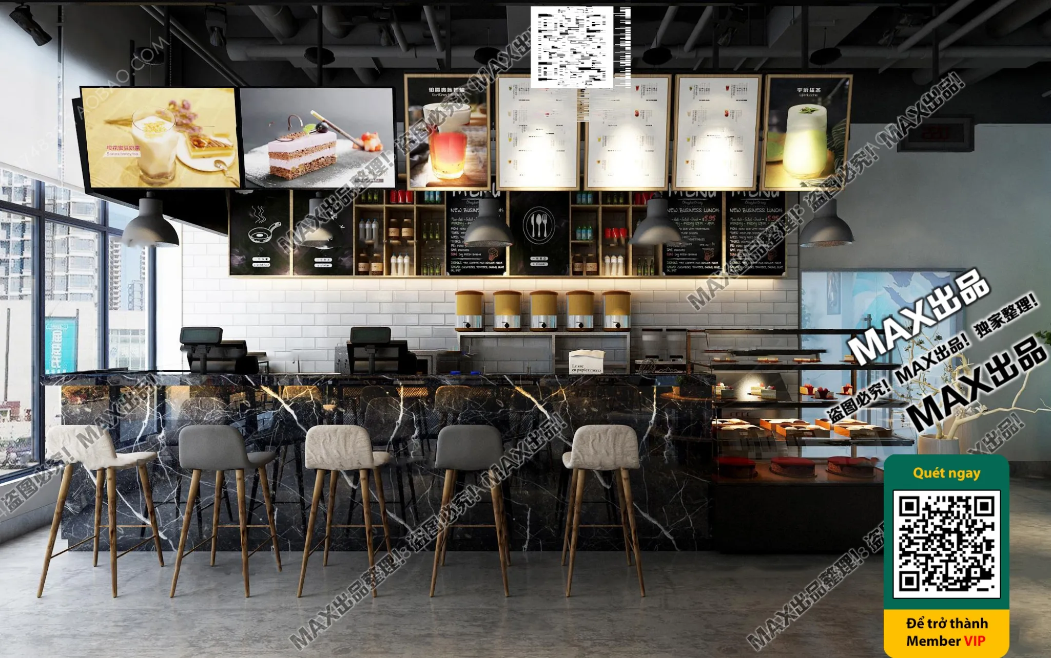 OTHER MODELS - SHOP - VRAY / CORONA - 3D MODEL - 4642