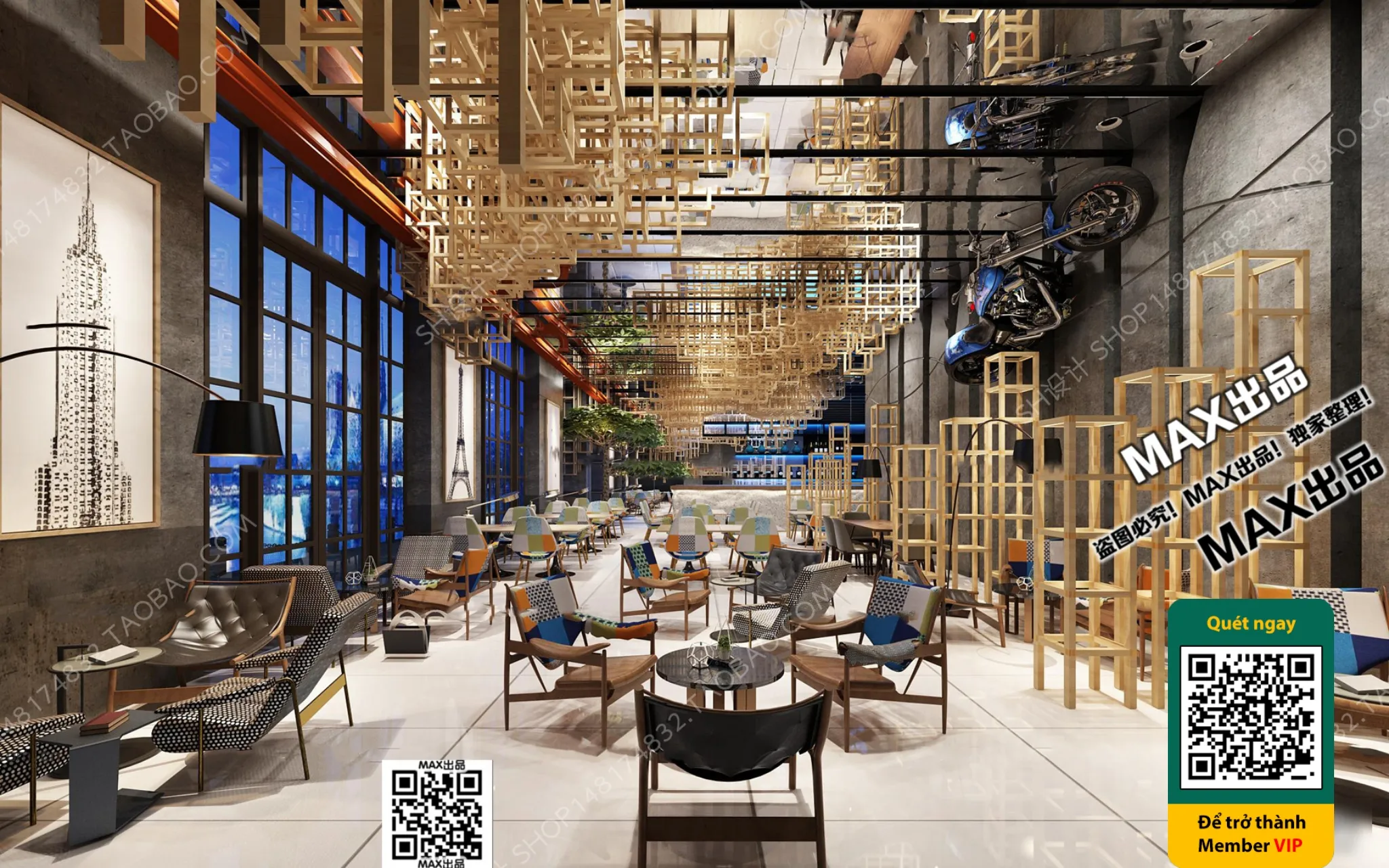 OTHER MODELS - SHOP - VRAY / CORONA - 3D MODEL - 4644