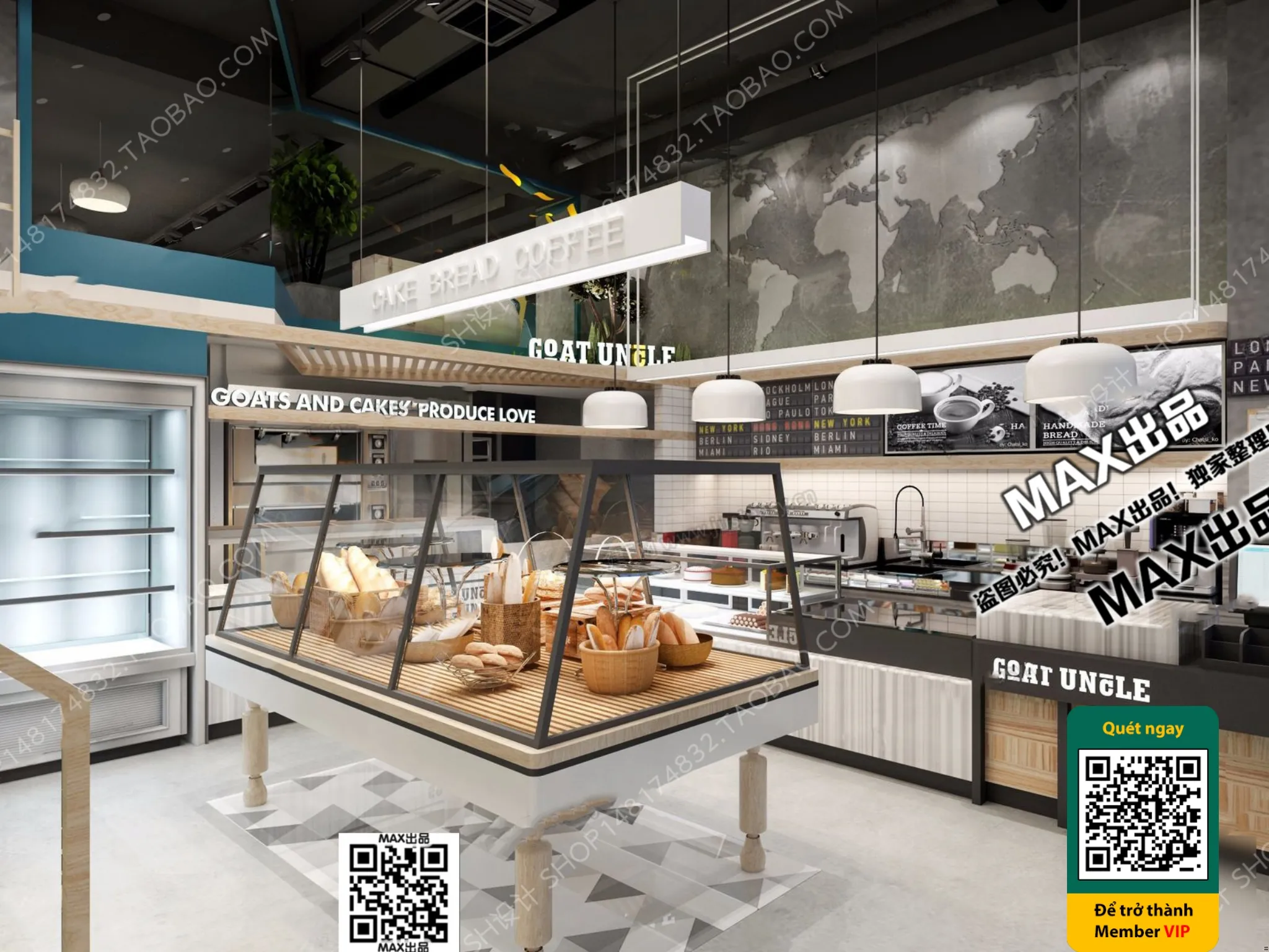 OTHER MODELS - SHOP - VRAY / CORONA - 3D MODEL - 4646