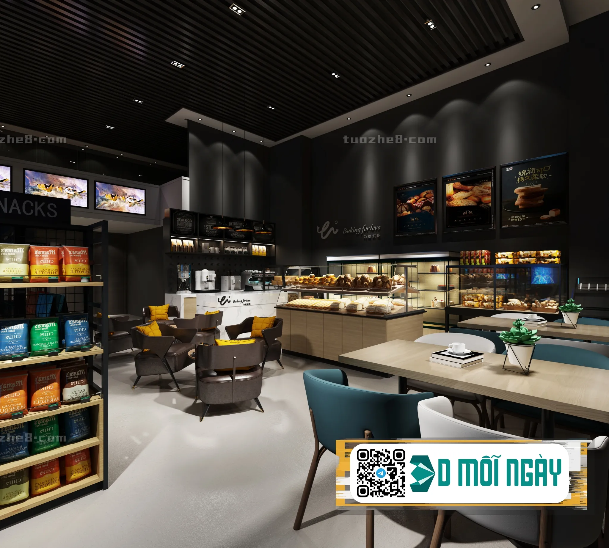 OTHER MODELS - SHOP - VRAY / CORONA - 3D MODEL - 5326