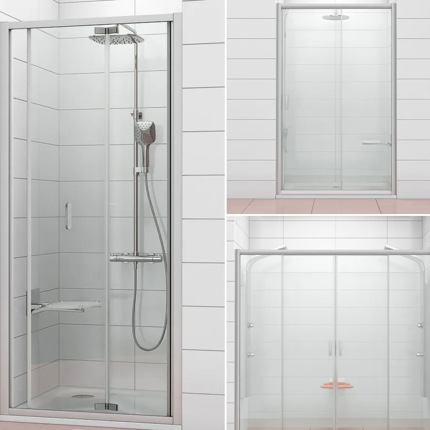 other-models - Shower doors Ravak Blix 3D Model