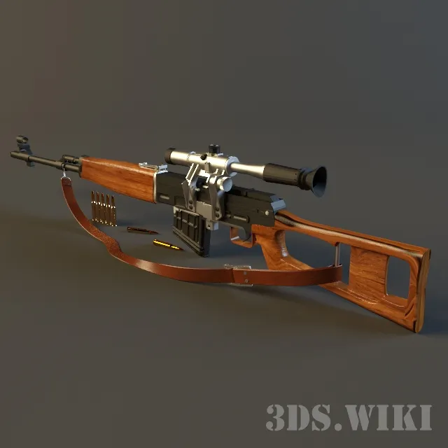 other-models - Sniper rifle 3D Model