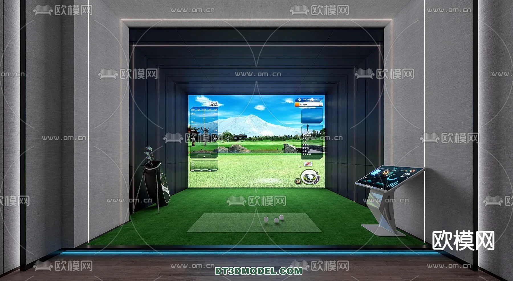 OTHER MODELS - SPORTS - 3D Model For Interior Design - 2304