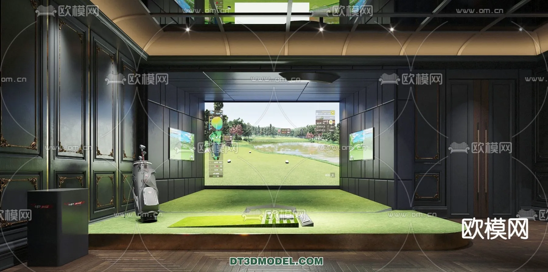 OTHER MODELS - SPORTS - 3D Model For Interior Design - 2309