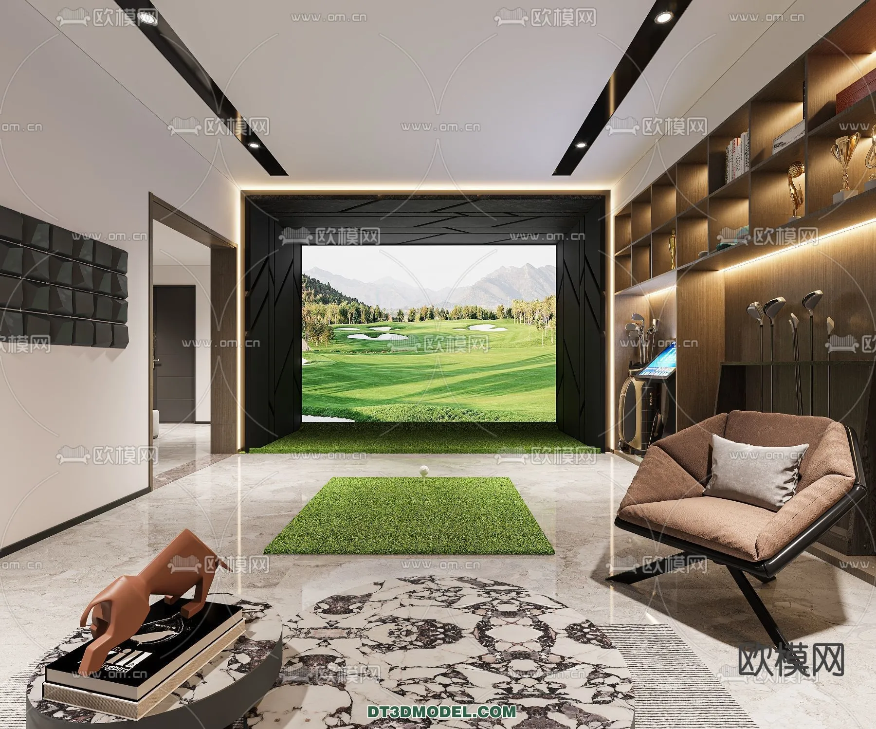 OTHER MODELS - SPORTS - 3D Model For Interior Design - 2324