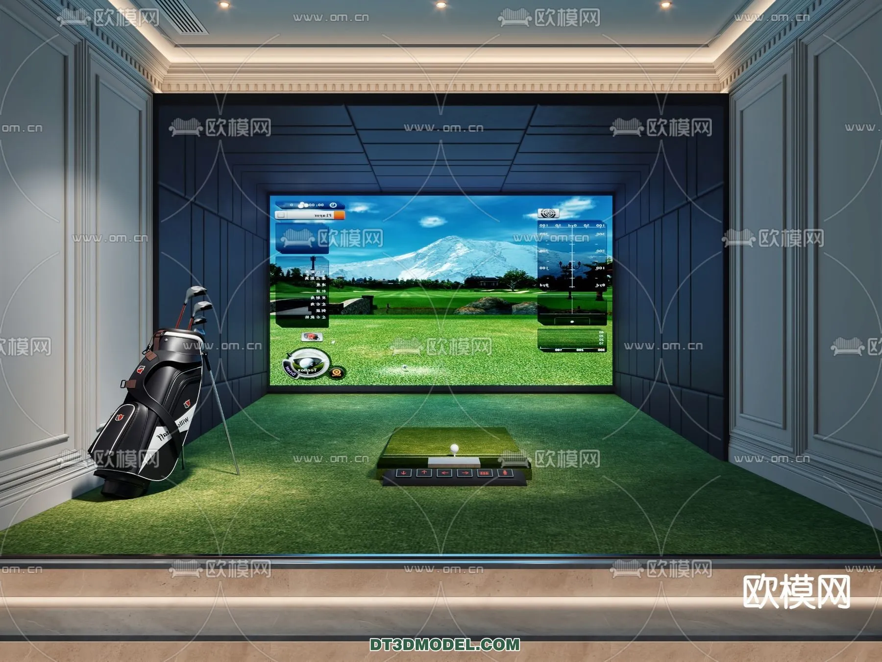 OTHER MODELS - SPORTS - 3D Model For Interior Design - 2326