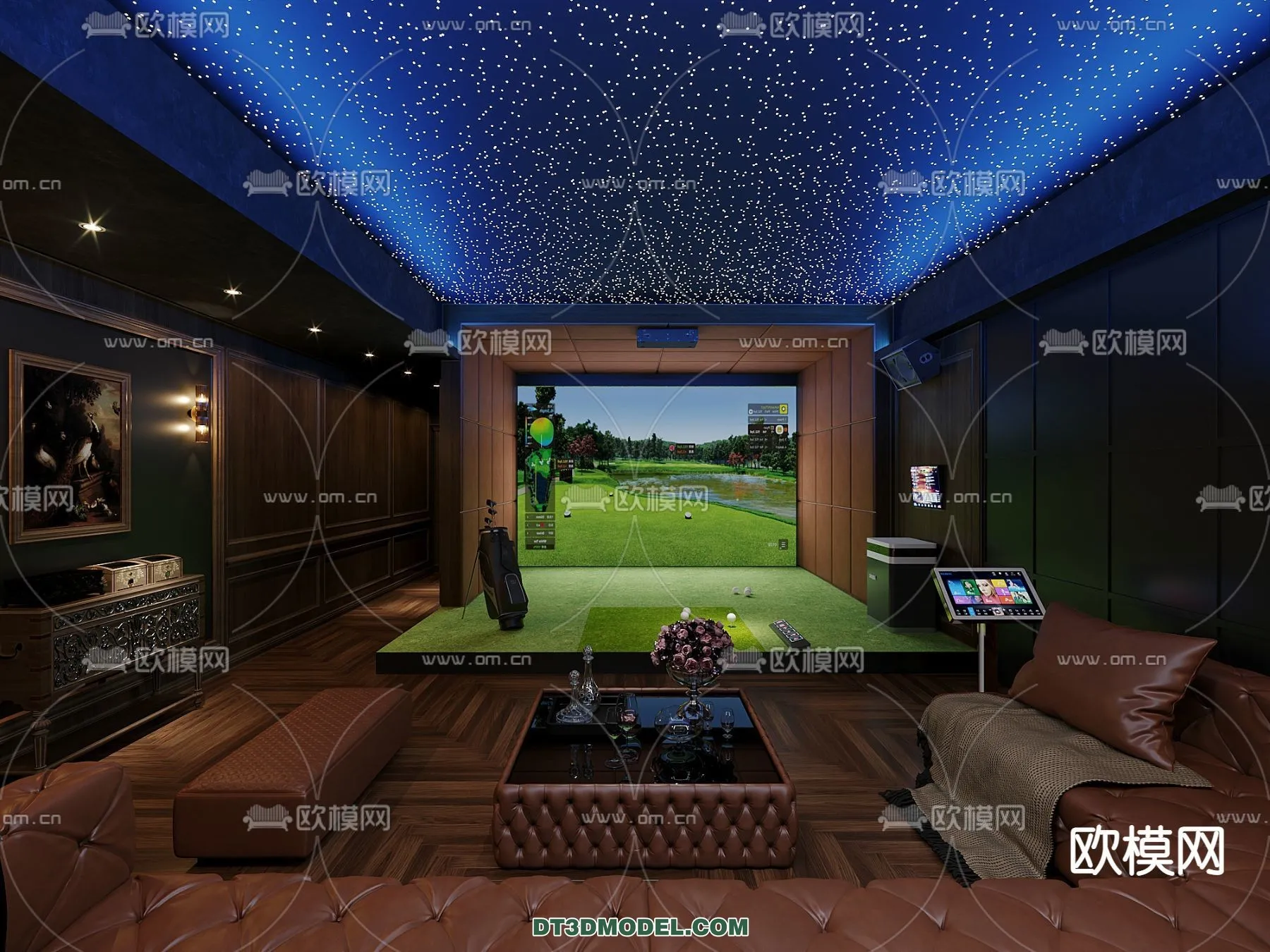 OTHER MODELS - SPORTS - 3D Model For Interior Design - 2332