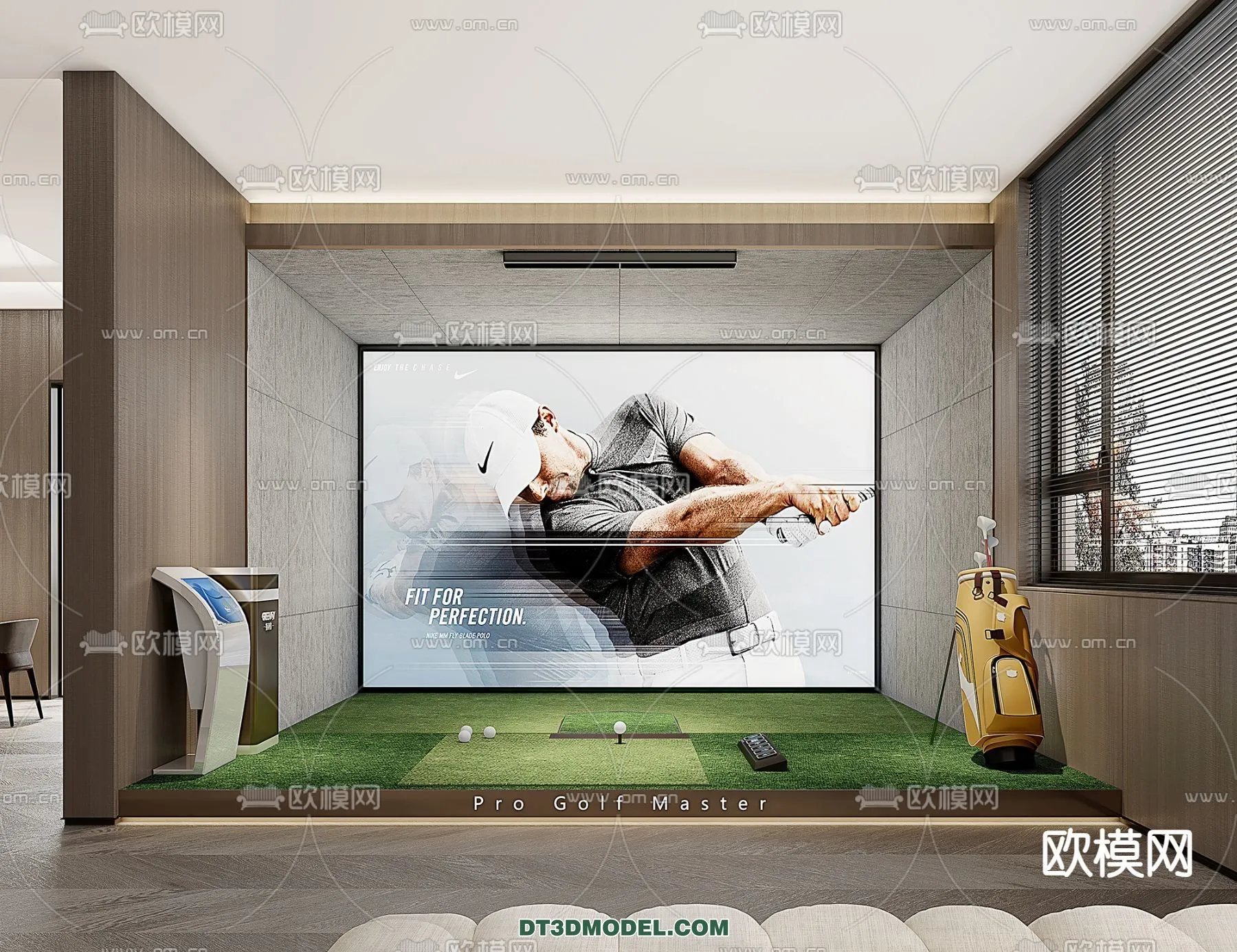 OTHER MODELS - SPORTS - 3D Model For Interior Design - 2333