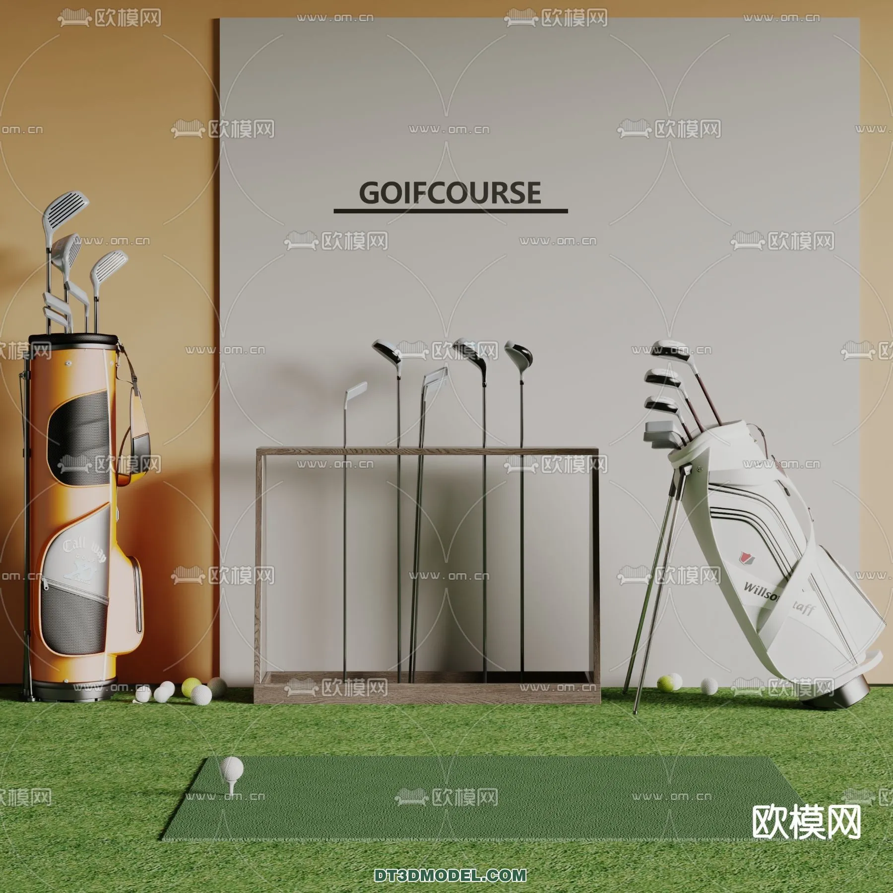 OTHER MODELS - SPORTS - 3D Model For Interior Design - 2340