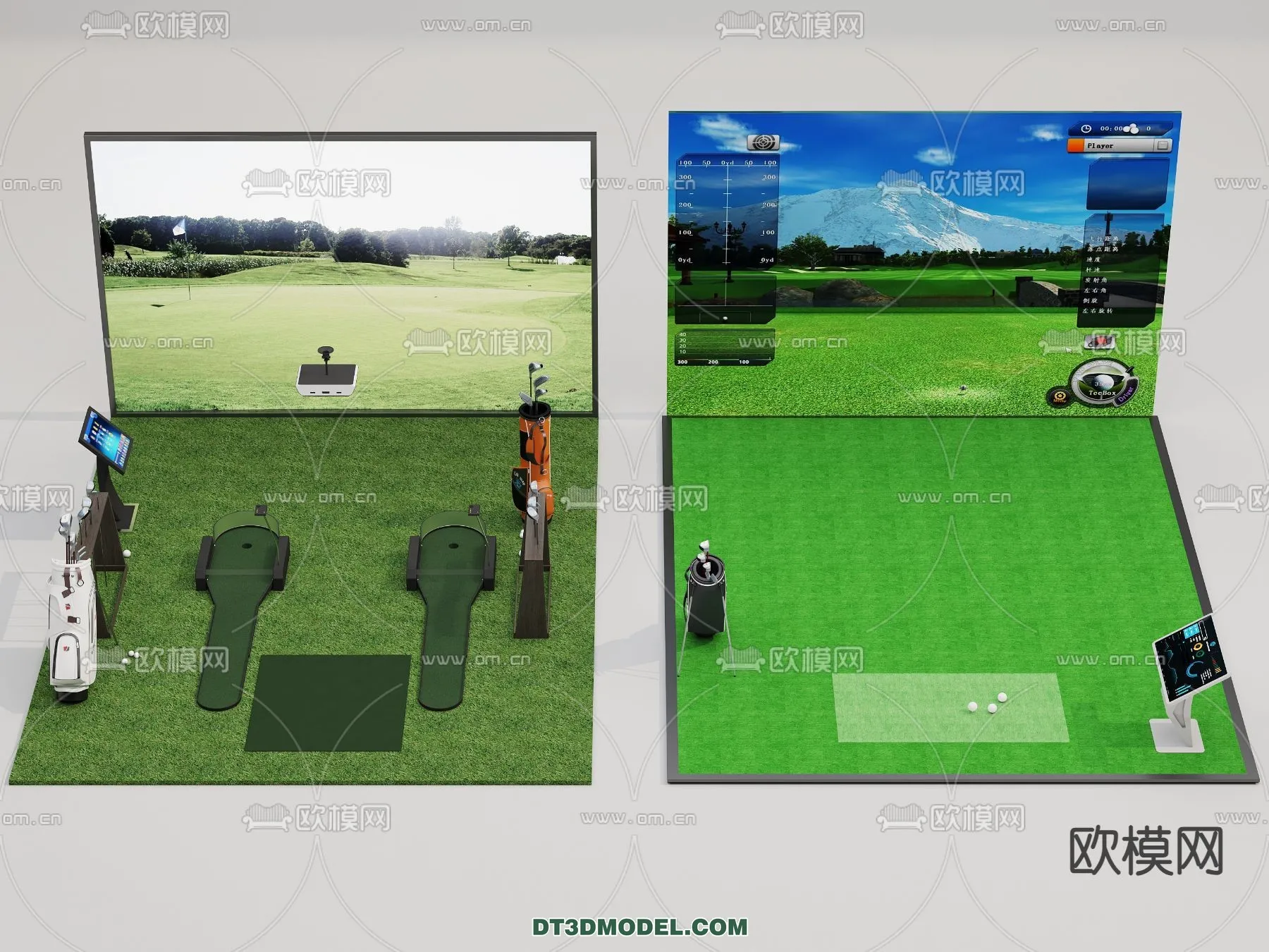 OTHER MODELS - SPORTS - 3D Model For Interior Design - 2356