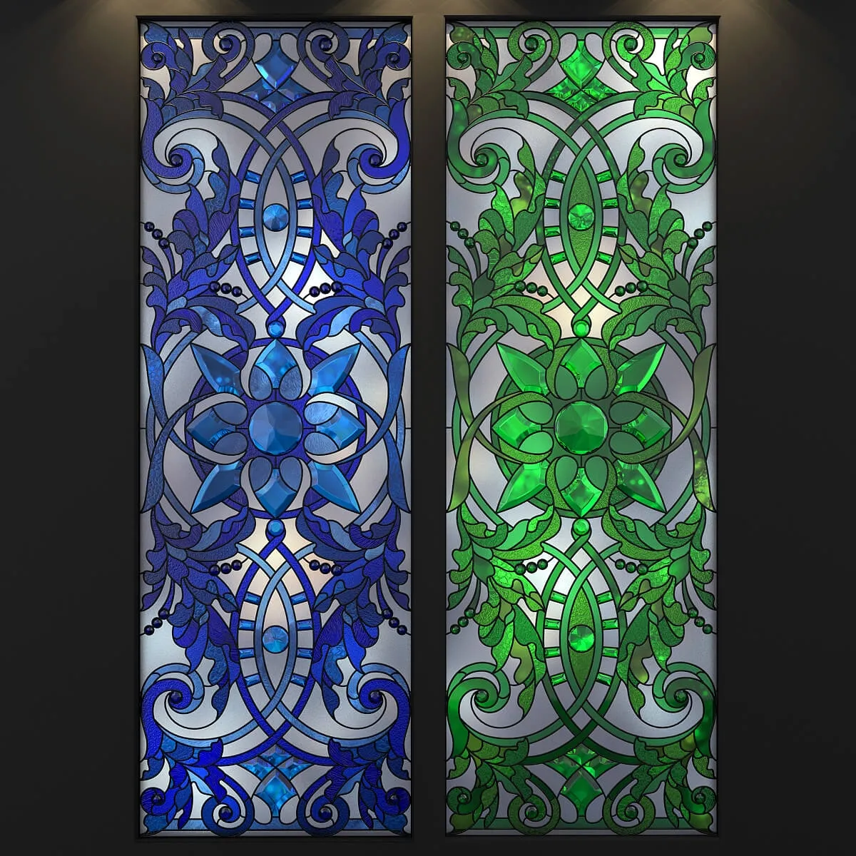 other-models - Stained-glass window 3D Model