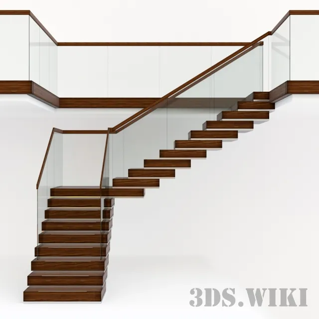 other-models - Staircase in modern style 3D Model