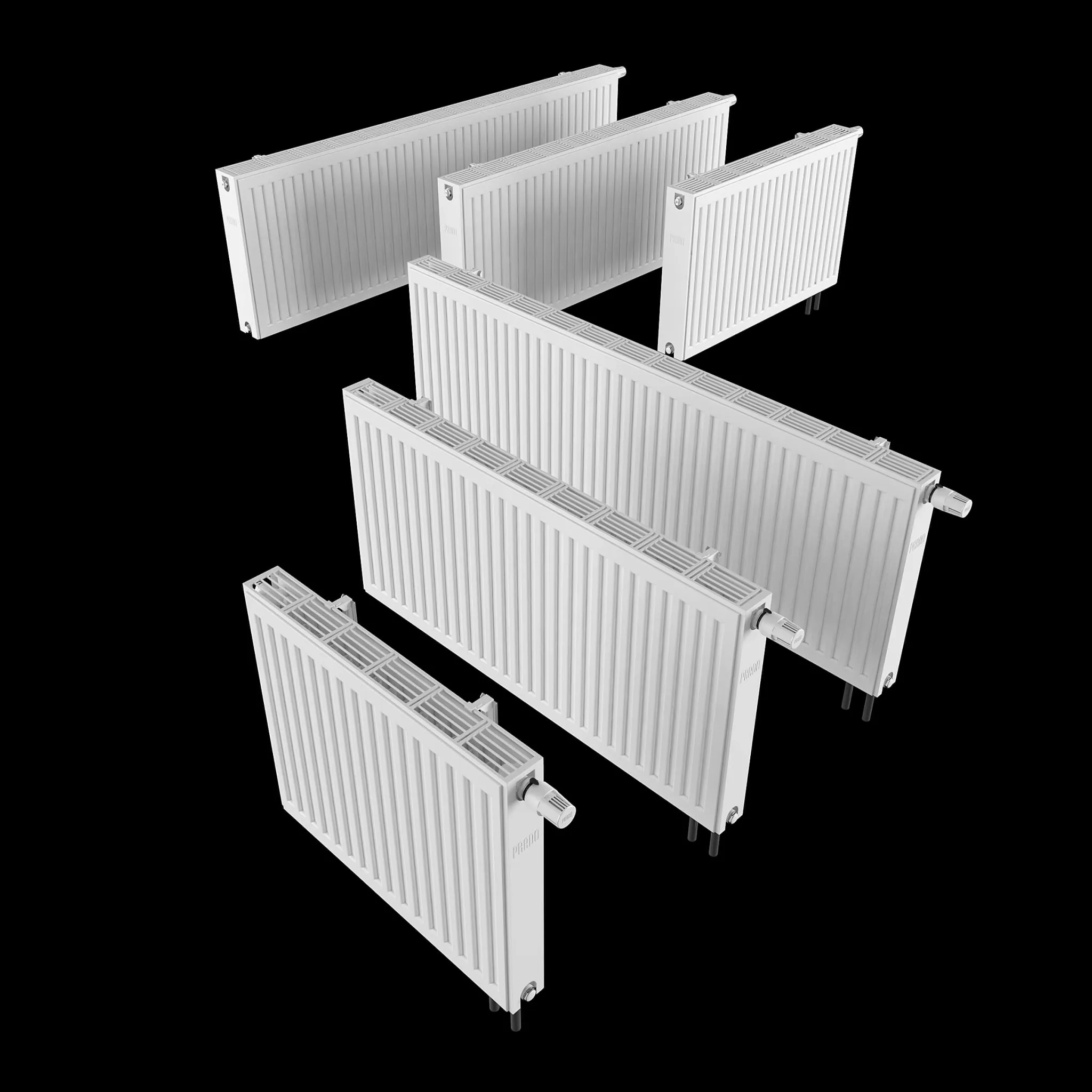 other-models - Steel panel radiators Prado Universal 3D Model