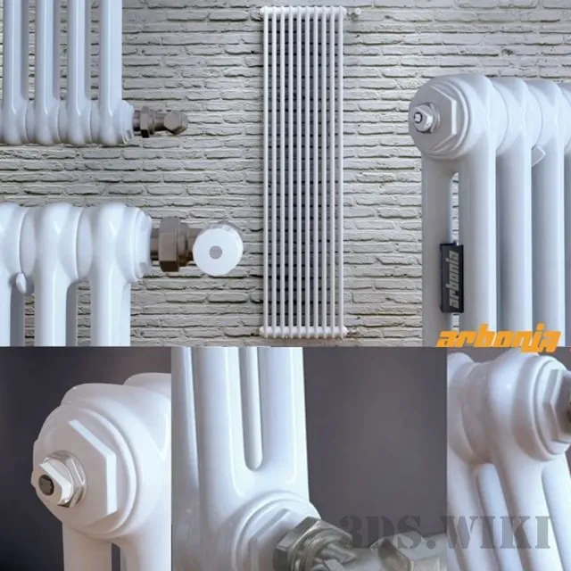 other-models - Steel tubular radiator 3D Model