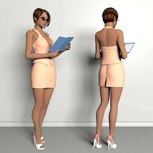 other-models - Teacher 3D Model