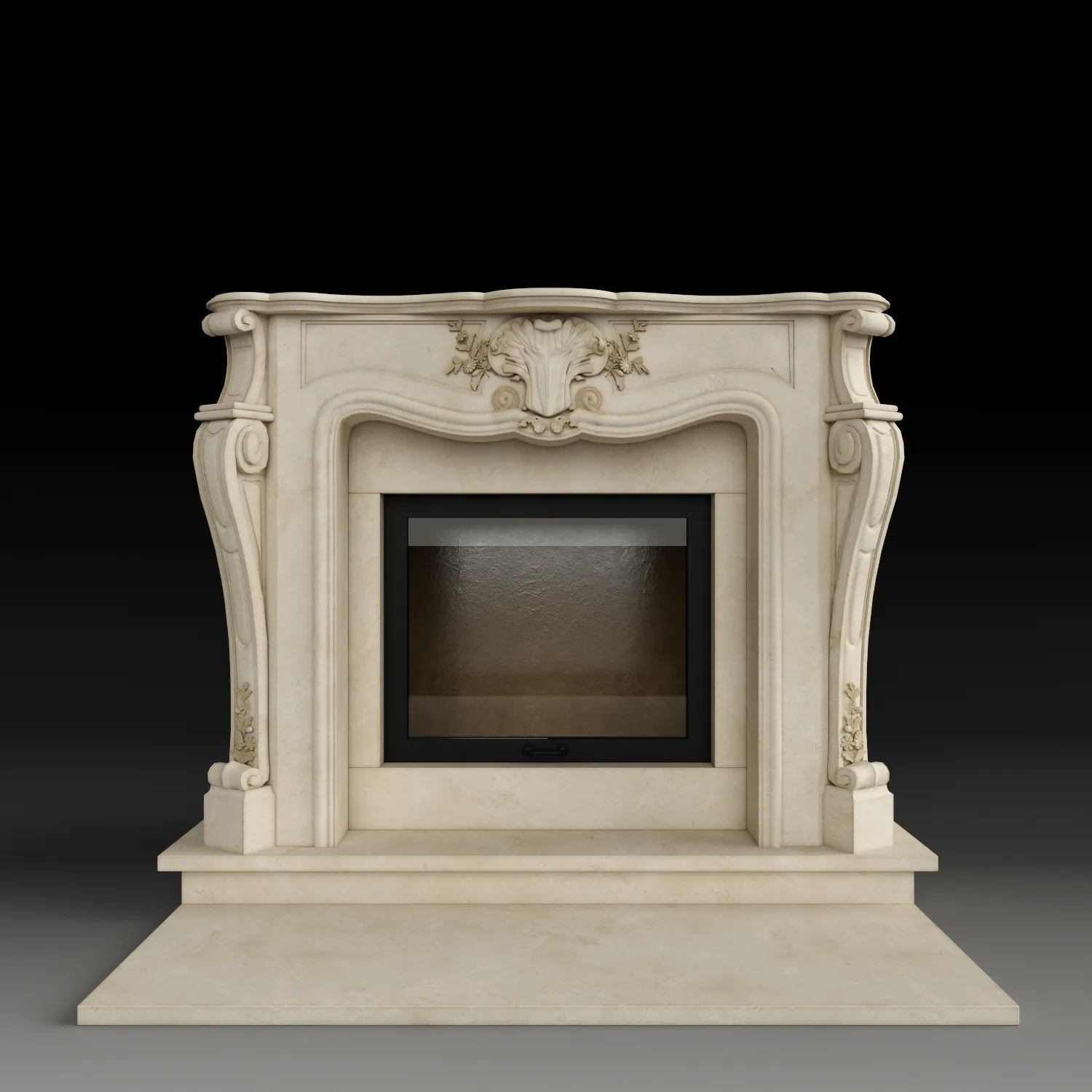 other-models - Tinos fireplace 05 3D Model
