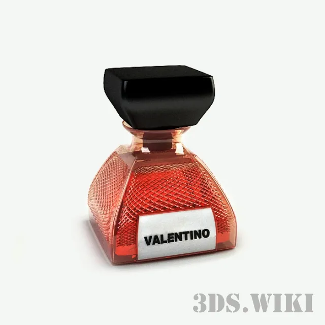 other-models - Valentino perfume 3D Model
