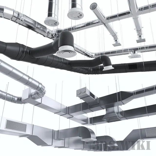 other-models - Ventilation system 3D Model