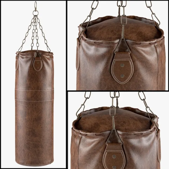 other-models - Vintage boxing pear decor Restoration Hardware 3D Model