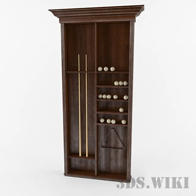 other-models - Wardrobe in the billiard room 3D Model