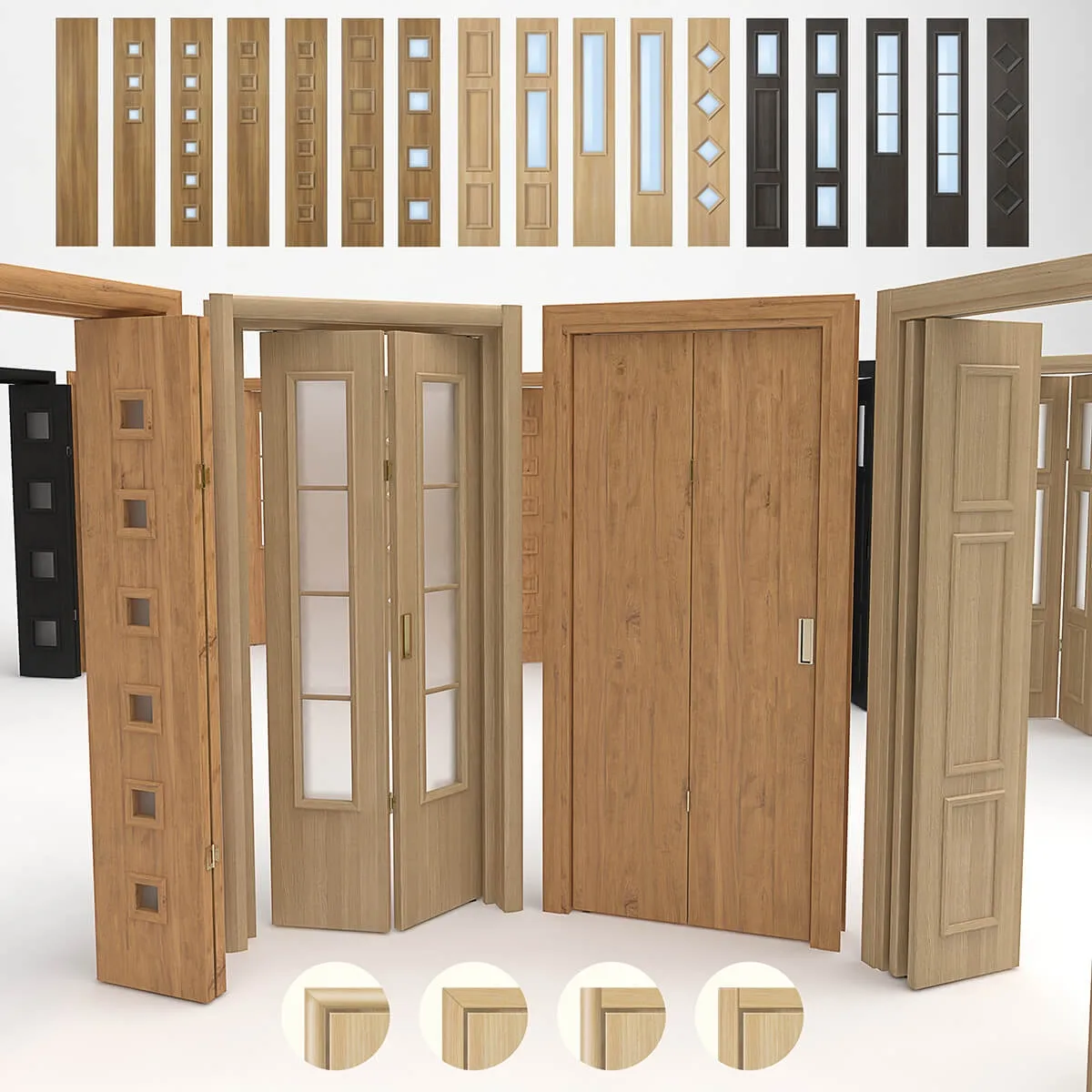 other-models - Warehouse screen door Optima Grace 3D Model