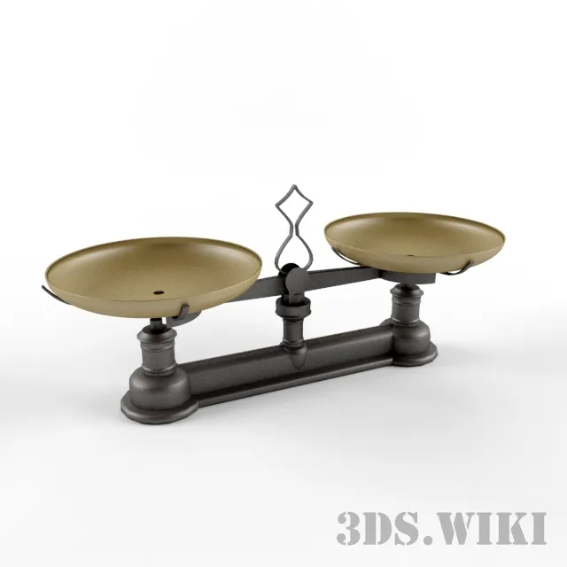 other-models - Weights scales 3D Model