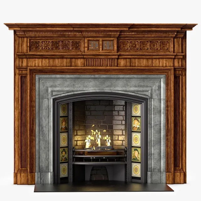 other-models - Westland Chimneypieces Victorian Stock No 13248 3D Model