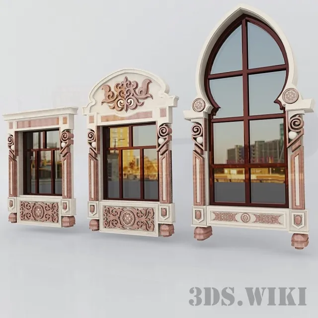 other-models - Window frames 3D Model
