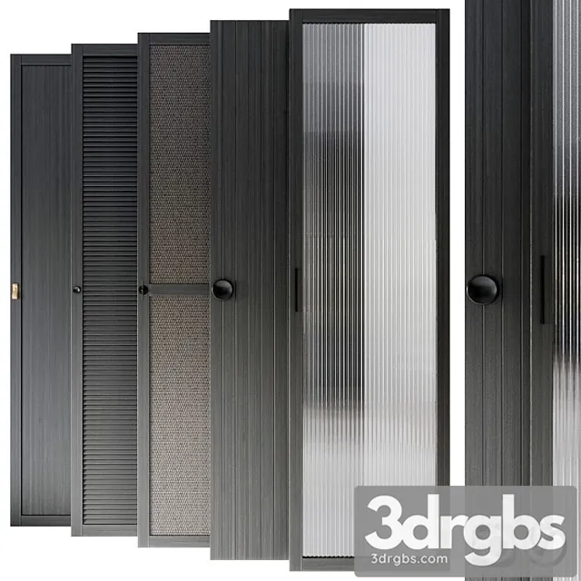 Other Waredrobe doors collection 3D Model Free