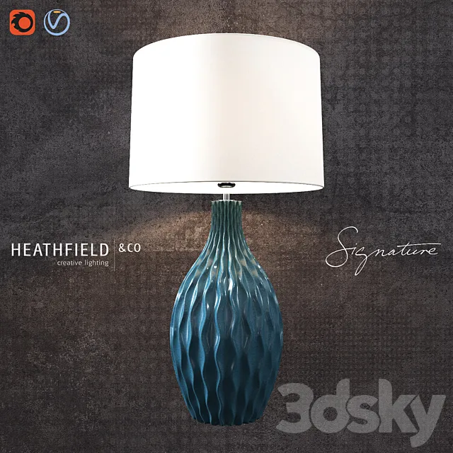 Otranto Prussian Table Lamp 3DModel