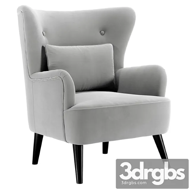 Ottavia Armchair 3D Model Free