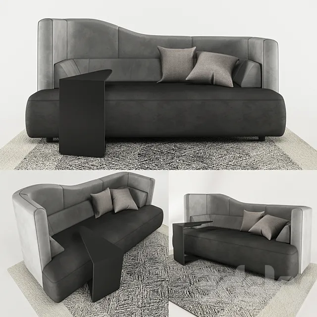 Ottawa BoConcept sofa 3D Model