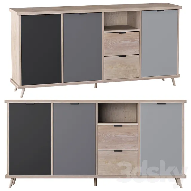 Otto | Newroom Sideboard | Conni 3DModel