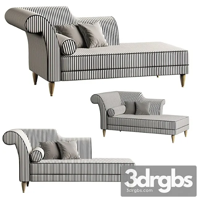 Ottoman corsica by dream manufacture 2 3D Model Free