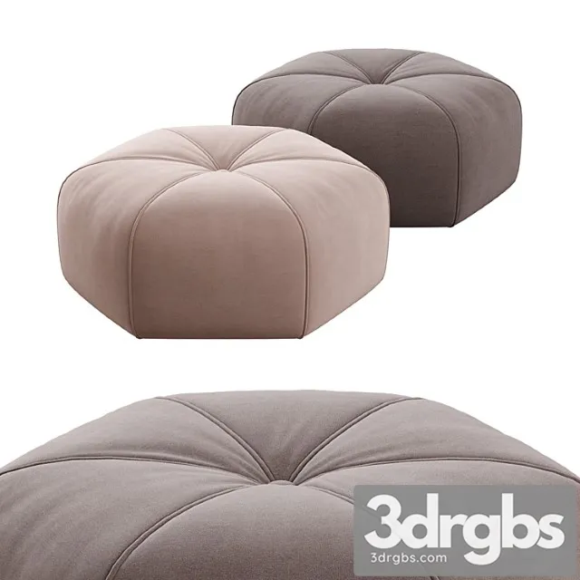 Ottoman kingsley 3D Model Free