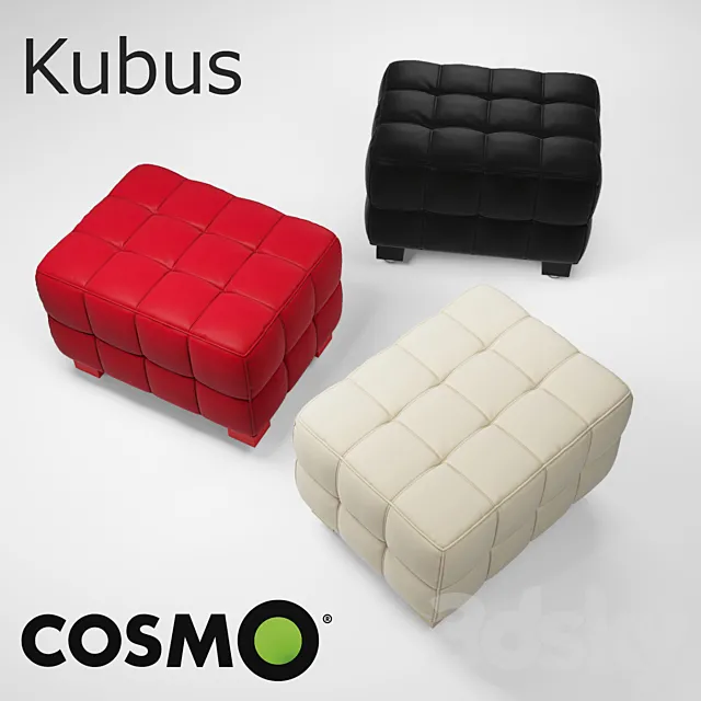 Ottoman Kubus 3D Model