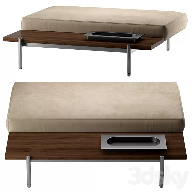 ottoman Minotti Superquadra № 2 3D Model
