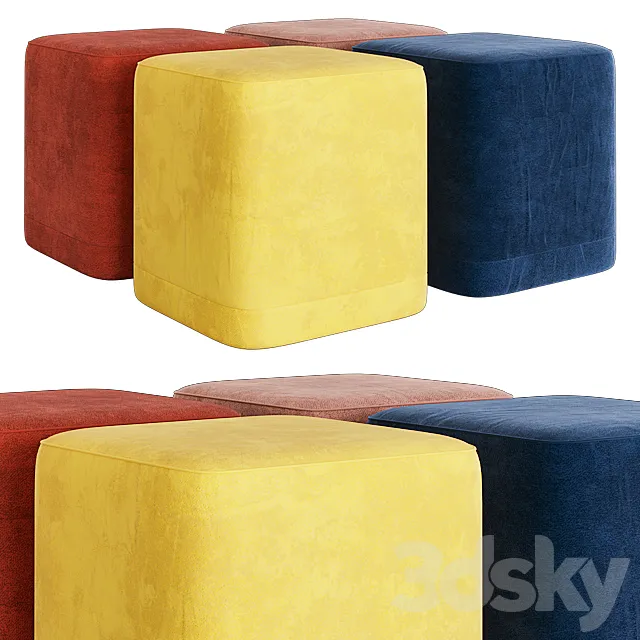 Ottoman (Muzafarov collection) 3D Model