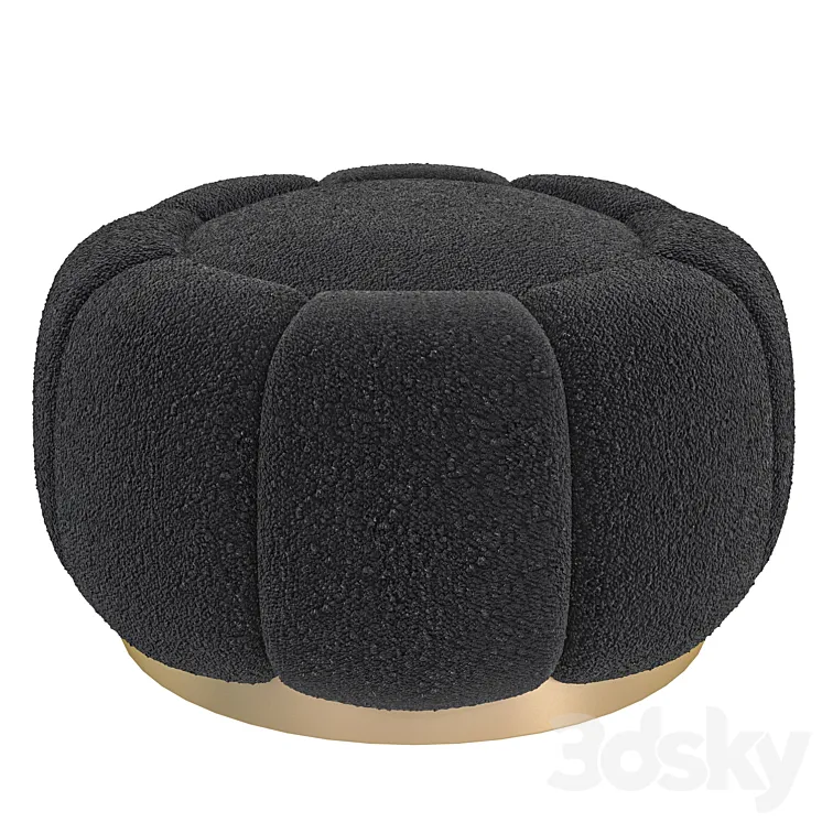 Ottoman Ottoman Inger by Eichholtz 3D Model Free