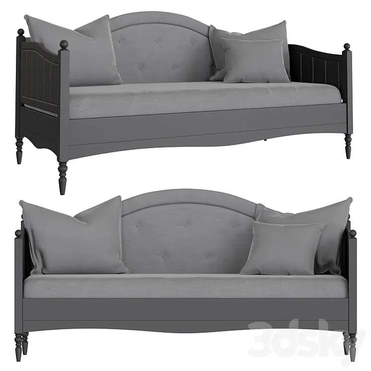 Ottoman Timberica Aino №9 3D Model Free