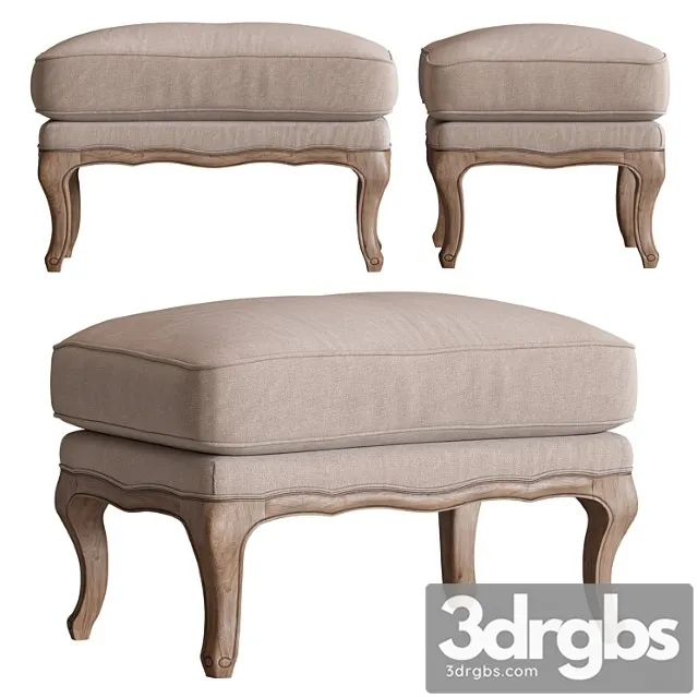 Ottomanka Nitro Ottoman 3D Model Free