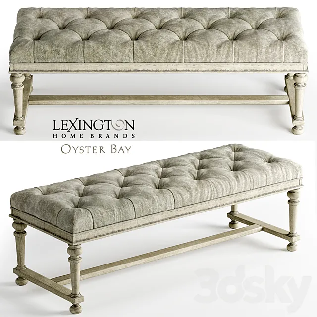ottomans lexington 3DModel