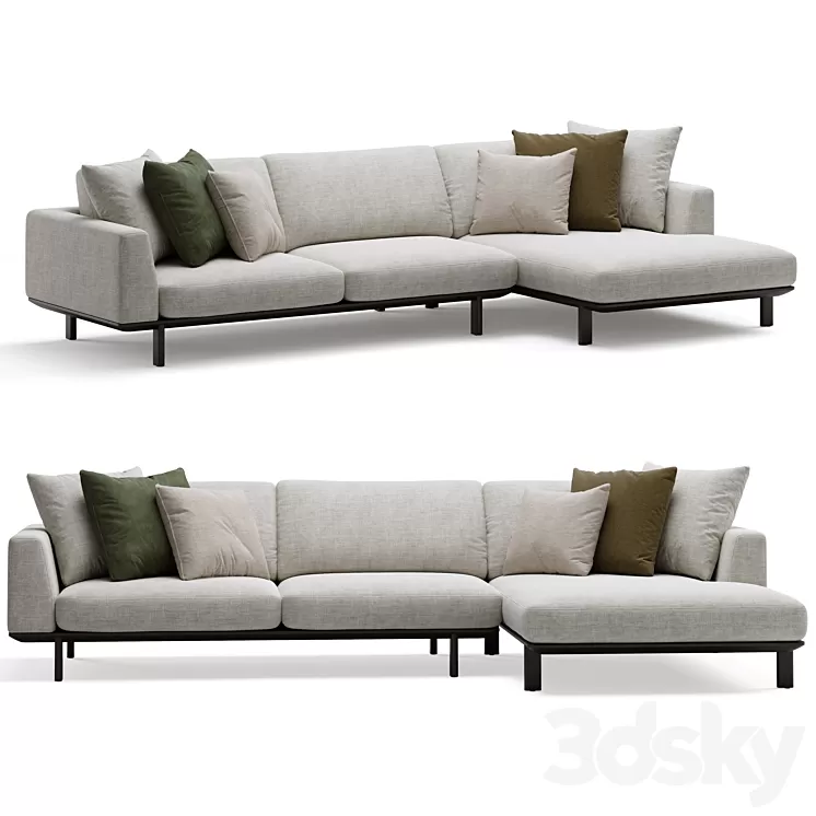 Otway Modular Sofa by CoshLiving Kett 3D Model Free