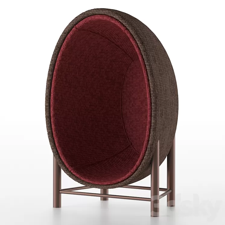 Outdoor Chair 3458 3D Model