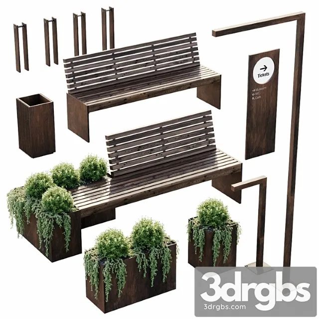 Outdoor equipment 3D Model Free