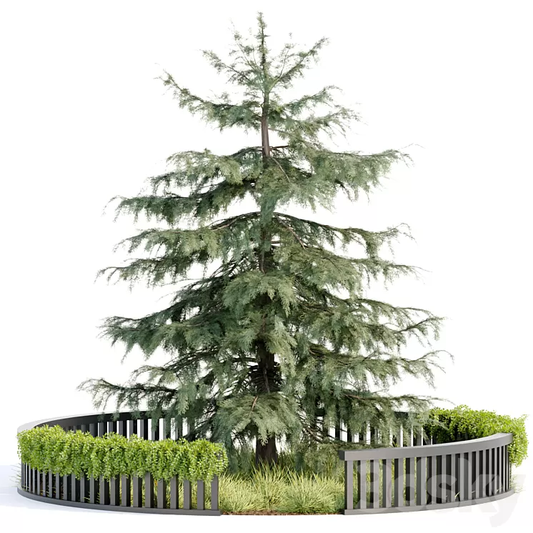 Outdoor Garden vol 106 3D Model Free