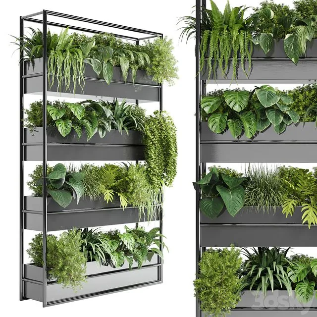 Outdoor Indoor plant stand metal vase 11 Free Download